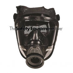 MSA 10108573, FACEPIECE ADVANTAGE 4000 SINGLE PORT, NOSECUP, NO ADAPTER, MED SILICONE, KEVLAR HEAD